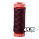 FIL COTON MAKO 50 AURIFIL 2468 Dark Wine - Petite bobine de 200 mètres