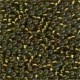 Perles Glass Seed 02048 Golden Olive