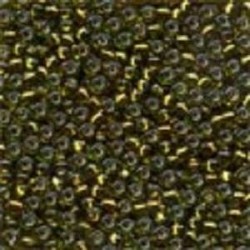 Perles Glass Seed 02048 Golden Olive