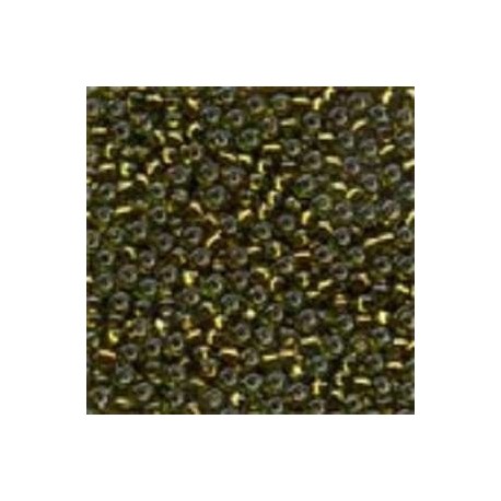 Perles Glass Seed 02048 Golden Olive