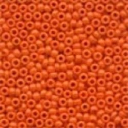 Perles Glass Seed 02061 Crayon Dark Orange