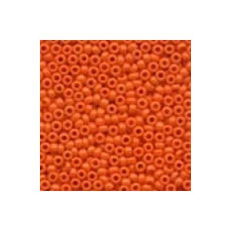 Perles Glass Seed 02061 Crayon Dark Orange