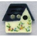 Bouton décoratif 86172 White Birdhouse