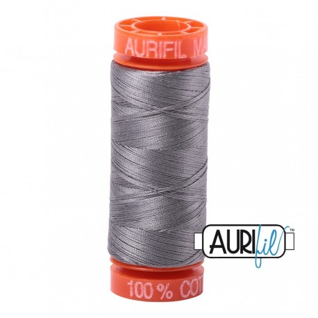 FIL COTON MAKO 50 AURIFIL 2625 Artic Ice - Petite bobine de 200 mètres