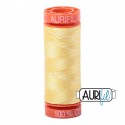 AURIFIL FIL COTON MAKO 50 200m 3910 Lemon Ice