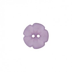 Bouton à coudre FLEUR Lilas