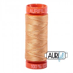 FIL COTON MAKO 50 AURIFIL 4150 Creme Brule - Petite bobine de 200 mètres