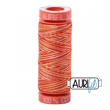 FIL COTON MAKO 50 AURIFIL 4657 Tramonto a Zoagli - Petite bobine de 200 mètres