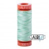 FIL COTON MAKO 50 AURIFIL 4661 Mint Julep - Petite bobine de 200 mètres