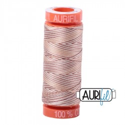 FIL COTON MAKO 50 AURIFIL 4666 Biscotti - Petite bobine de 200 mètres