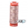 FIL COTON MAKO 50 AURIFIL 4666 Biscotti - Petite bobine de 200 mètres