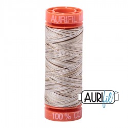 FIL COTON MAKO 50 AURIFIL 4667 Nutty Nougat - Petite bobine de 200 mètres