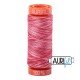 FIL COTON MAKO 50 AURIFIL 4668 Strawberry Parfait - Petite bobine de 200 mètres