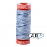 FIL COTON MAKO 50 AURIFIL 4669 Stonewash Blues - Petite bobine de 200 mètres