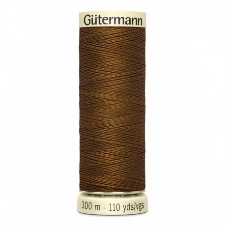 GÜTERMANN FIL POLYESTER POUR TOUT COUDRE N° 19 - Bobine 100m