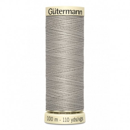 GÜTERMANN FIL POLYESTER POUR TOUT COUDRE N° 118 - Bobine 100m