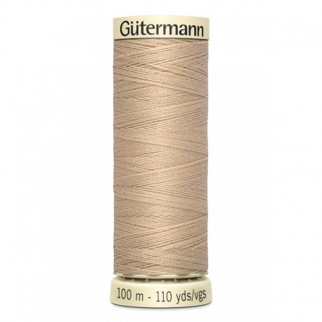 GÜTERMANN FIL POLYESTER POUR TOUT COUDRE N° 186 - Bobine 100m