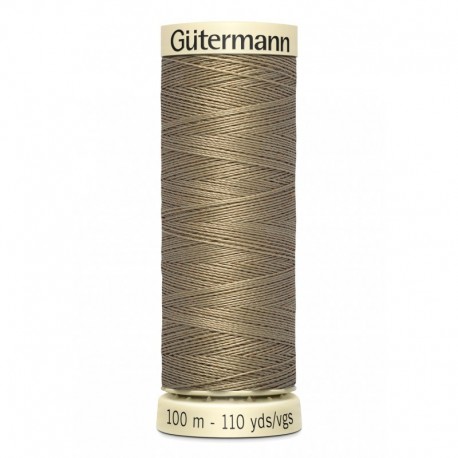 GÜTERMANN FIL POLYESTER POUR TOUT COUDRE N° 208 - Bobine 100m