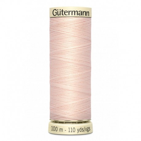 GÜTERMANN FIL POLYESTER POUR TOUT COUDRE N° 210 - Bobine 100m