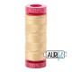 FIL COTON MAKO 12 AURIFIL 2125 Wheat - Petite bobine de 50 mètres