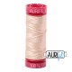 FIL COTON MAKO 12 AURIFIL 2315 Pale Flesh - Petite bobine de 50 mètres