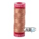 FIL COTON MAKO 12 AURIFIL 2330 Light Chestnut - Petite bobine de 50 mètres