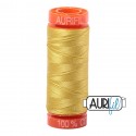 AURIFIL FIL COTON MAKO 50 200m 5015 Gold Yellow