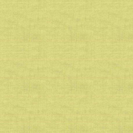 MAKOWER UK - Tissu Patchwork Faux Uni LINEN TEXTURE CELERY par The Henley Studio