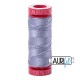 FIL COTON MAKO 12 AURIFIL 2524 Grey Violet - Petite bobine de 50 mètres