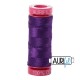 FIL COTON MAKO 12 AURIFIL 2545 Medium Purple - Petite bobine de 50 mètres