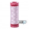 FIL COTON MAKO 12 AURIFIL 2564 Pale Lilac - Petite bobine de 50 mètres