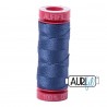 FIL COTON MAKO 12 AURIFIL 2775 Steel Blue - Petite bobine de 50 mètres