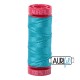 FIL COTON MAKO 12 AURIFIL 2810 Turquoise - Petite bobine de 50 mètres