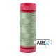 FIL COTON MAKO 12 AURIFIL 2840 Loden Green - Petite bobine de 50 mètres