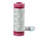 FIL COTON MAKO 12 AURIFIL 2912 Platinum - Petite bobine de 50 mètres