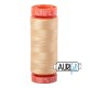 FIL COTON MAKO 50 AURIFIL 6001 Light Caramel - Petite bobine de 200 mètres