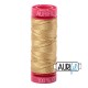 FIL COTON MAKO 12 AURIFIL 2920 Light Brass - Petite bobine de 50 mètres