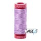 FIL COTON MAKO 12 AURIFIL 3840 French Lilac - Petite bobine de 50 mètres