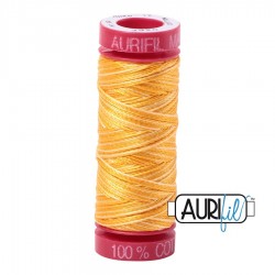 FIL COTON MAKO 12 AURIFIL 3920 Golden Glow - Petite bobine de 50 mètres