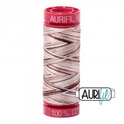 FIL COTON MAKO 12 AURIFIL 4666 Biscotti - Petite bobine de 50 mètres