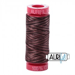 FIL COTON MAKO 12 AURIFIL 4671 Mocha Mousse - Petite bobine de 50 mètres