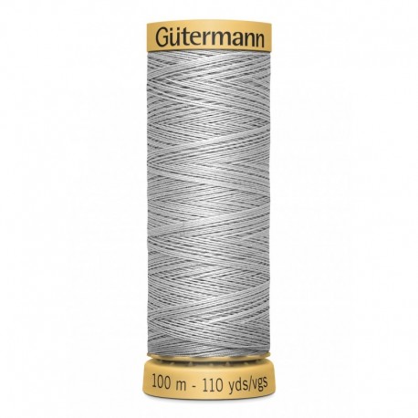 GÜTERMANN FIL COTON NATUREL C50 N° 618 - Bobine de 100 mètres