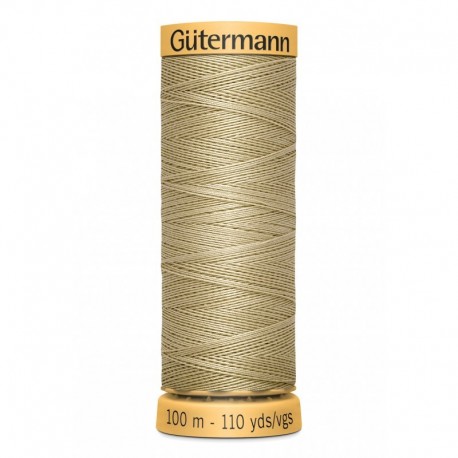 GÜTERMANN FIL COTON NATUREL C50 N° 927 - Bobine de 100 mètres