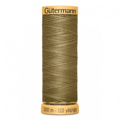 GÜTERMANN FIL COTON NATUREL C50 N° 1025 - Bobine de 100 mètres