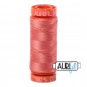 FIL COTON MAKO 50 AURIFIL 6729 Tangerine Dream - Petite bobine de 200 mètres