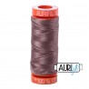 FIL COTON MAKO 50 AURIFIL 6731 Tiramisu - Petite bobine de 200 mètres