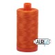 FIL COTON MAKO 50 AURIFIL 2150 Pumpkin - Grosse bobine de 1300 mètres