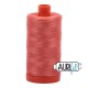 FIL COTON MAKO 50 AURIFIL 2225 Salmon - Grosse bobine de 1300 mètres