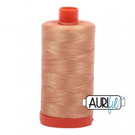 FIL COTON MAKO 50 AURIFIL 2320 Light Toast - Grosse bobine de 1300 mètres