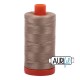 FIL COTON MAKO 50 AURIFIL 2325 Linen - Grosse bobine de 1300 mètres